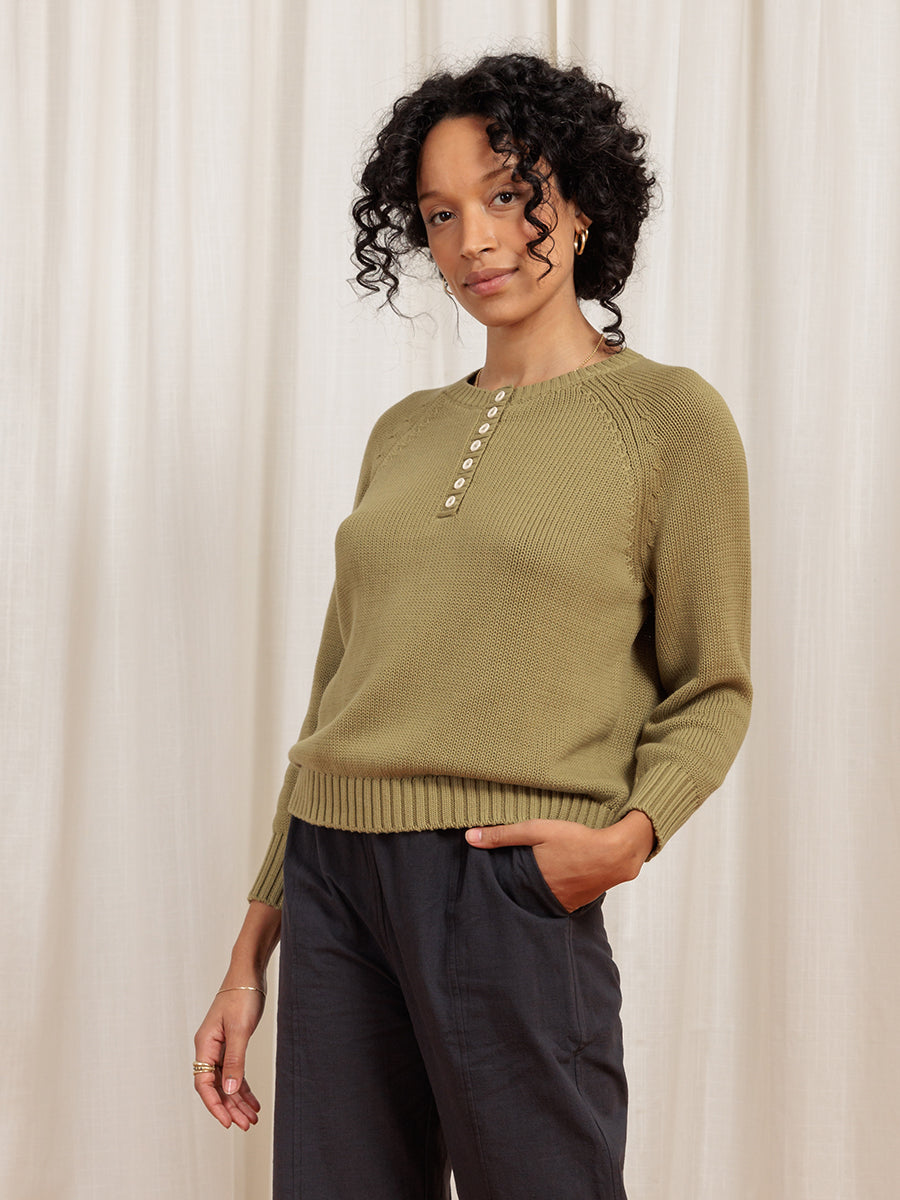 River Henley Sweater